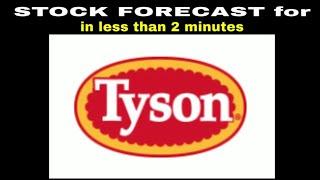 Tyson TSN stock forecast UGLY