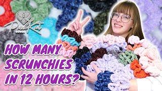 How many scrunchies can I crochet in ONE day? | The Rematch