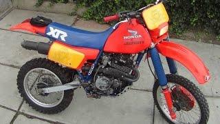 Honda XR 350 R, 1984