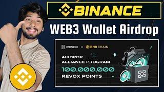 Revox Binance web3 Wallet Airdrop | $REVOX Airdrop today, binance new airdrop