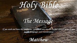 English Audio Bible - Matthew (COMPLETE) - The Message