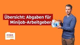 Minijob: Diese Kosten fallen für Arbeitgeber an