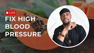 Fix High Blood Pressure | High Raw Vegan Nutrition | Live Replay