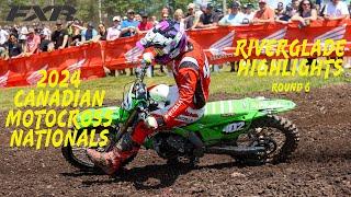 2024 Canadian Motocross Nationals | Round 6 - Riverglade Highlights