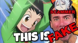 Nicholas Light TV SCAMS Hunter x Hunter fans with FAKE REACTIONS