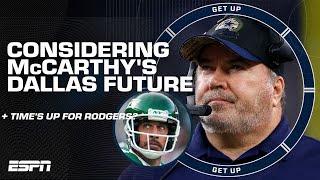 Jerry Jones OPEN to retaining Mike McCarthy  + Should Jets run it back with Aaron Rodgers? | Get Up