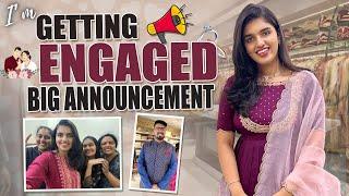 I’m Getting EngagedBIG ANNOUNCEMENT|Engagement Shopping for Ajith️|DIML|