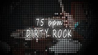 75 BPM - DIRTY ROCK DRUM BEAT LOOP