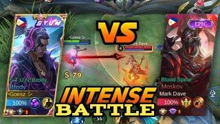 TOP 1 BRODY VS TOP 1 MOSKOV | BEST MARKSMAN BATTLE IN MYTHICAL GLORY | MLBB