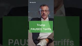 Trump paused Tariffs | Big Rally in USA Market