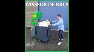 Tasseur de bacs - Compacteur de poubelles - TRI LOGIC