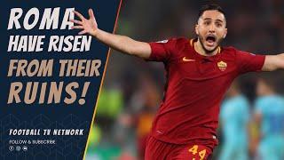 A Piece Roman History... Narrated by Peter Drury | (Roma vs Barcelona) The Comeback