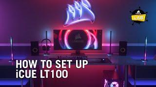 How To Set Up the CORSAIR iCUE LT100 Smart Lighting Tower Starter Kit