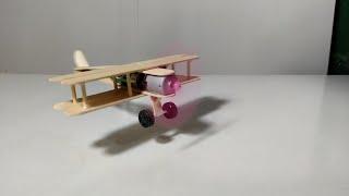 How to Make a Flying Plane With DC Motor