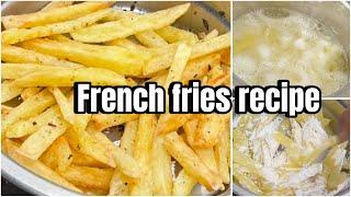 How to Make Perfect Crispy French Fries at Home | Easy Recipe!