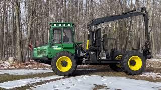 Timberjack 1010 Forwarder