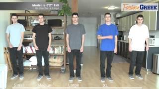 Men's T-shirt Sizing Video