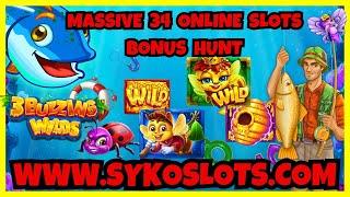  EPIC  BONUS HUNT!  | 34 EPIC BONUSES COLLECTED!!  INSANE BIG WIN CHANCES! 