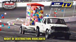 Night of Destruction Highlights - Irwindale Speedway 8/31/24