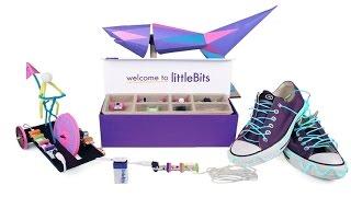 littleBits Electronics Deluxe Kit - Play With Light, Sound, Sensing and Buttons Without Wiring