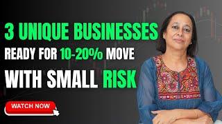 StockPro | 3 UNIQUE BUSINESSES READY FOR 10-20% MOVE WITH SMALL RISK