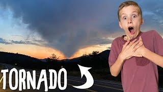 Tornado on our Road Trip!! Craters of the Moon National Park