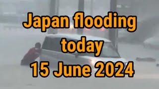 Japan flooding today! Massive flooding in Okinawa due to extreme rainfall