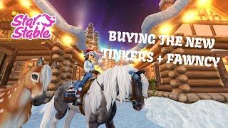 BUYING THE NEW TINKERS + FAWNCY  | StarStable Online