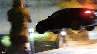 jumping a tesla