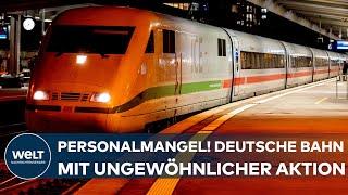 DEUTSCHE BAHN: Speed-Dating! Ungewöhnliche Aktion gegen den akuten Personalmangel