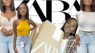 HUGE ZARA TRY ON HAUL | NEW IN SPRING 2021 | ABBIE APPIAH