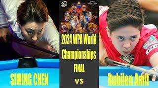 Highlights FINALS |  RUBILEN AMIT VS SIMING CHEN  | 2024 WPA World Championships