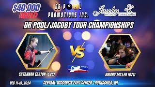 WPBA DR Pool Jacoby Tour Championship - Savannah Easton vs Briana Miller