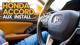 How to Add AUX to an Older Honda Accord – No Bluetooth? No Problem!