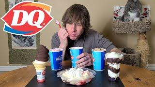 DQ | Dairy Queen | All Ice Cream Mukbang