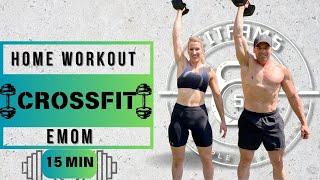 15 MIN BEGINNER CROSSFIT HOME WORKOUT