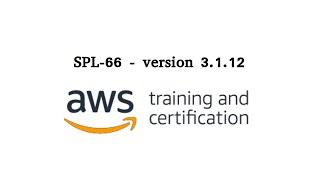 Introduction to AWS Identity and Access Management IAM SPL-66 - version 3.1.12