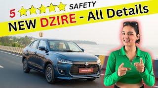 New Maruti Dzire - All Details | New Dzire Mileage, Engine, features, Safety Ratings ?