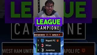 VINCERE LA CHAMPIONS LEAGUE CON IL NAPOLI COMPRANDO UN SOLO GIOCATORE PER SESSIONE DI MERCATO!