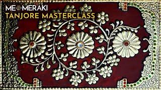 MeMeraki Tanjore Masterclass I Beginner friendly I Learn Tanjore Painting | DIY Art Tutorial