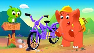 Ek Mota Hathi School Ko Chala - FunForKidsTV - Hindi Rhymes