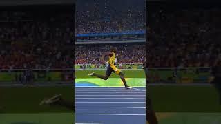 Usain Bolt Relay Sprint In Slow Motion #shorts #sprintfactory