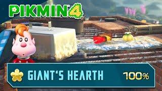 Pikmin 4 - Area 5: Giant's Hearth (All Rescues, Treasure, Onions)