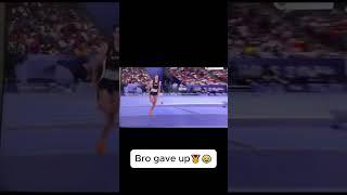 Bro gave Up  #olympics #funny #trending