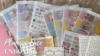 Planner Face Unboxing || Uk Sticker Shop