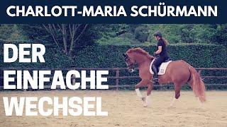 Charlott-Maria Schürmann | Einfache Wechsel Teil 2 | Deutsche Bank Reitsport-Akademie