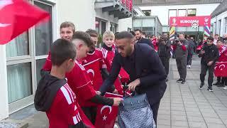 Turkish National Football Team arrives in Germany