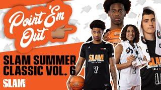 Kiyan Anthony & AJ Dybantsa Freestyle Lowkey Goes CRAZY   SLAM Summer Classic Vol. 6 Point 'Em Out