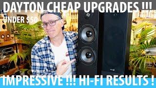 Dayton Audio T652 Speaker Upgrade | DIY | Low Cost Hi-Fi Giveaway. Enter to Win.