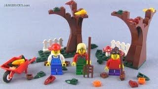 LEGO Fall Scene polybag set review! 40057